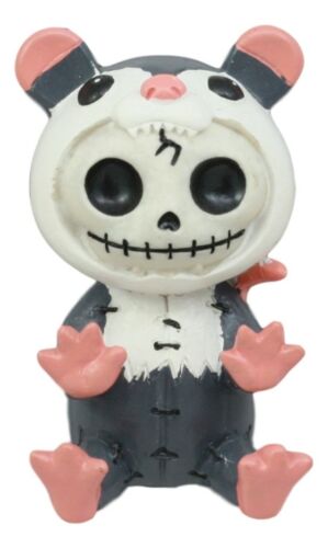 Ebros Gift Furry Bones Awesome The Marsupial Possum Skeleton Figurine 2.75" H Furrybones