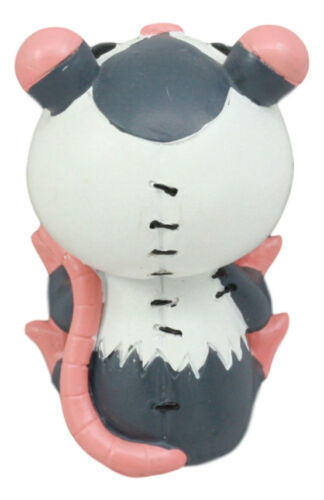 Ebros Gift Furry Bones Awesome The Marsupial Possum Skeleton Figurine 2.75" H Furrybones