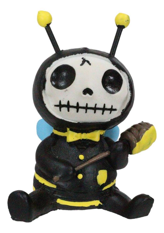Ebros Gift Furry Bones Buzz The Busy Bumblebee Honey Bee Skeleton With Bowtie Figurine