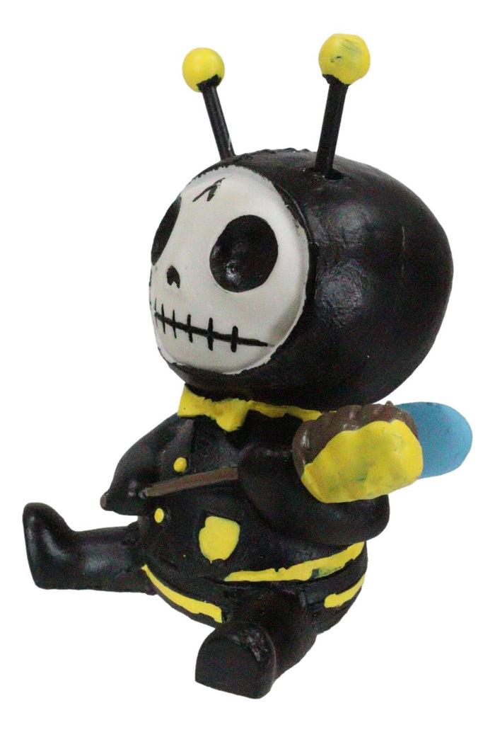 Ebros Gift Furry Bones Buzz The Busy Bumblebee Honey Bee Skeleton With Bowtie Figurine