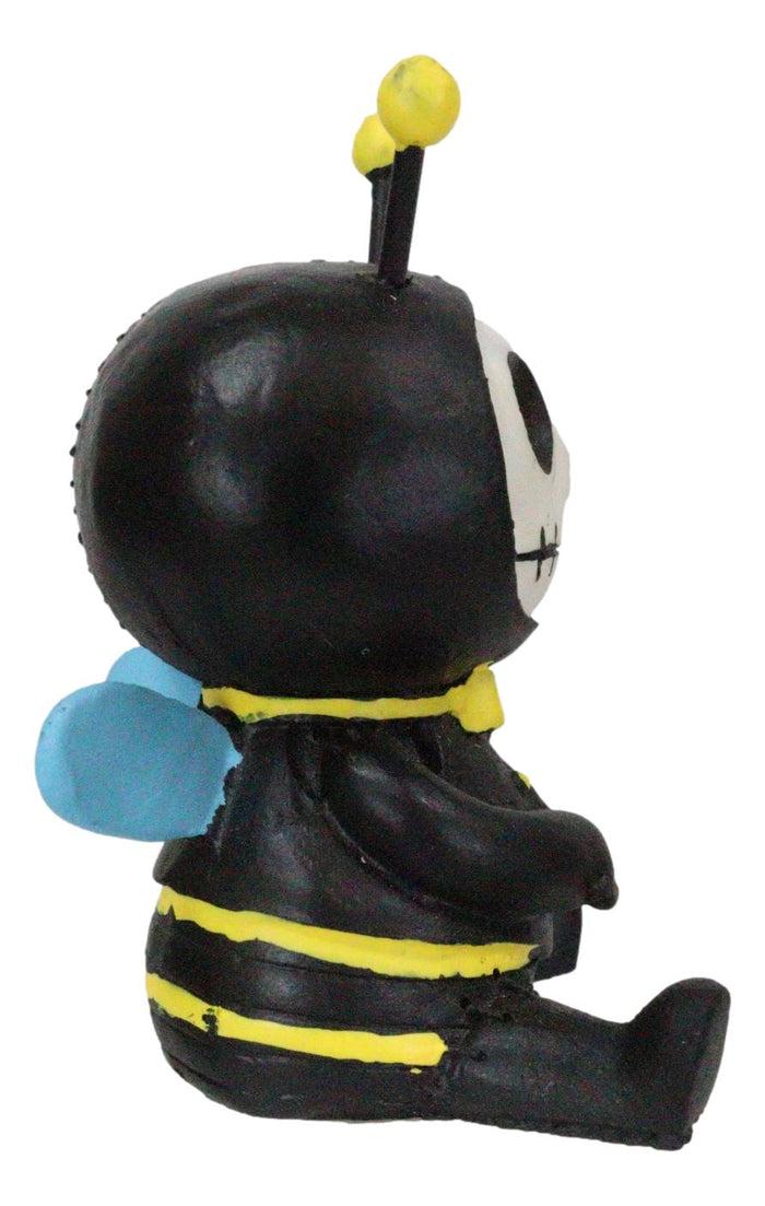 Ebros Gift Furry Bones Buzz The Busy Bumblebee Honey Bee Skeleton With Bowtie Figurine