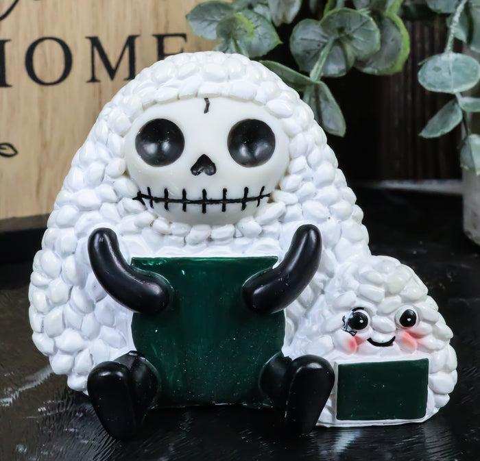 ebros gift Furry Bones Musubi Japanese Spam And Rice Snack Skeleton Furrybones Figurine