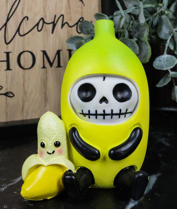 ebros gift Furry Bones Na Na Banana Lover Surprise Skeleton Collectible Furrybones Figurine