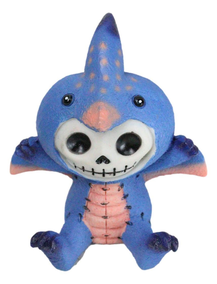 Ebros Gift Furry Bones Pterry Pterodactyl Dinosaur Skeleton Monster Furrybones Figurine