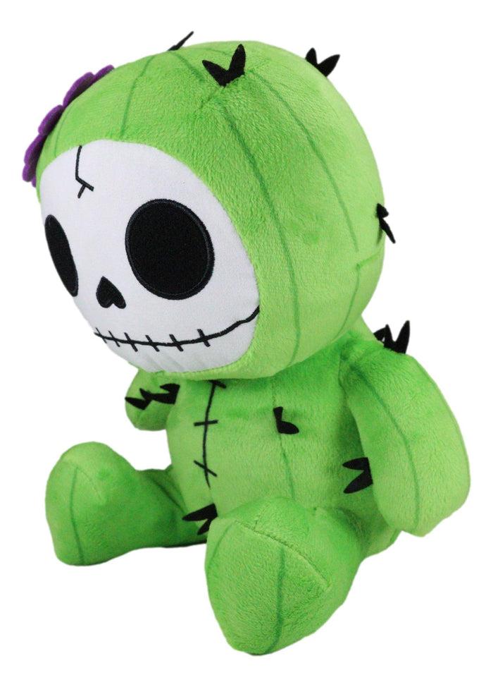 Ebros Gift Furry Bones Skeleton Desert Cacti The Prickly Cactus Prickles Plush Toy Doll