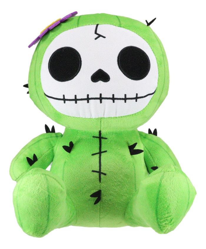Ebros Gift Furry Bones Skeleton Desert Cacti The Prickly Cactus Prickles Plush Toy Doll