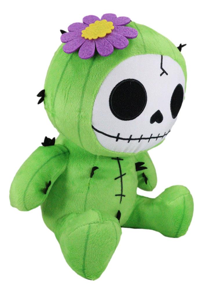 Ebros Gift Furry Bones Skeleton Desert Cacti The Prickly Cactus Prickles Plush Toy Doll