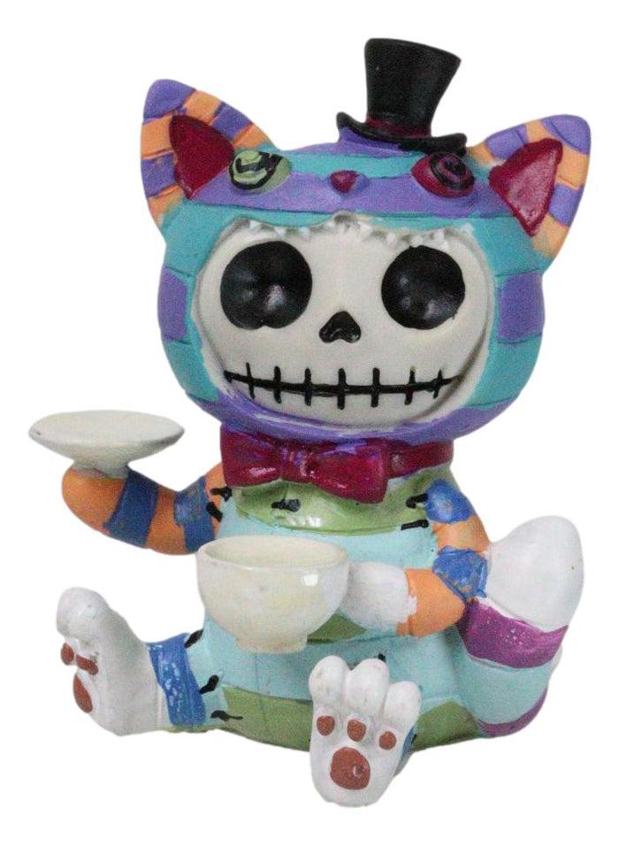 ebros gift Furry Bones Whimsical Wonderland Cheshire Cat Alice Decor Figurine Furrybones