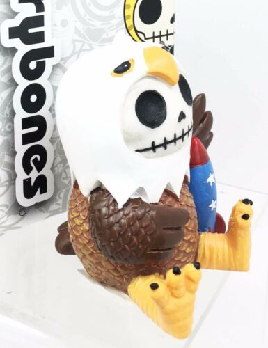 Ebros Gift Furrybones Baldie Glory The Eagle Hooded Skeleton Monster Figurine Collectible