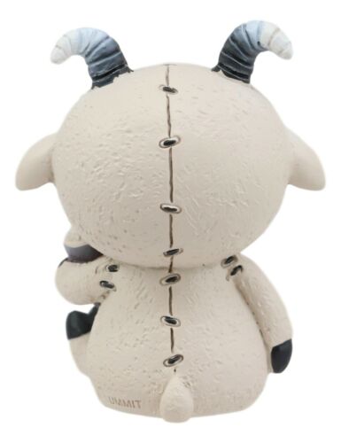 Ebros Gift Furrybones Billy The Goat Figurine Small Furry Bones Skeleton Monster Goatie