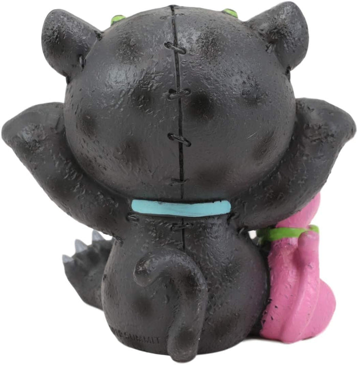 Ebros Gift Furrybones Black Panther Figurine Jaguar Costume 4 Inch Tall Collectible Statue