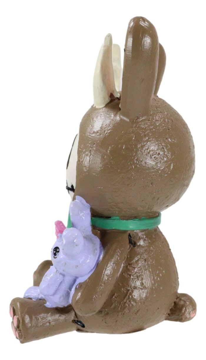 Ebros Gift Furrybones Bun Bun Lope Christmas Jackalope With Unicorn Skeleton Figurine