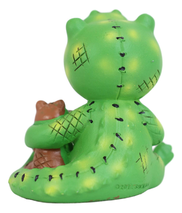 Ebros Gift Furrybones Chomper Crocodile Alligator Skeleton Monster Figurine Furry Bones