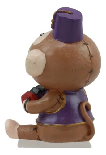 Ebros Gift Furrybones Circus Monkey Playing An Accordion Voodoo Skeleton Statue Furry Bones