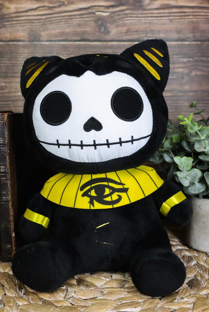 ebros gift Furrybones Egyptian Bastet Cat Goddess With Eye Of Horus Breastplate Plush Doll