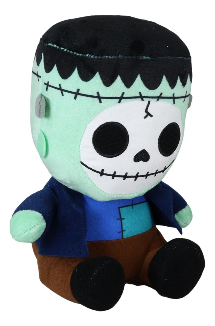 Ebros Gift Furrybones Frankie The Frankenstein Golem Skeleton Plush Toy Doll Furry Bones