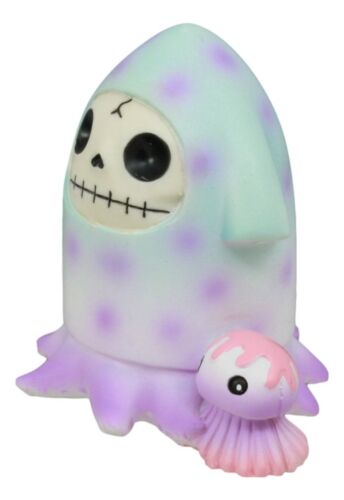 Ebros Gift Furrybones Ink Squeed Squid Baby Octopus Skeleton Monster Furrybones Figurine