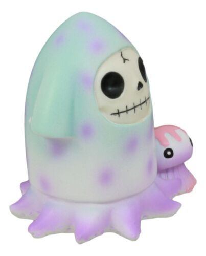Ebros Gift Furrybones Ink Squeed Squid Baby Octopus Skeleton Monster Furrybones Figurine