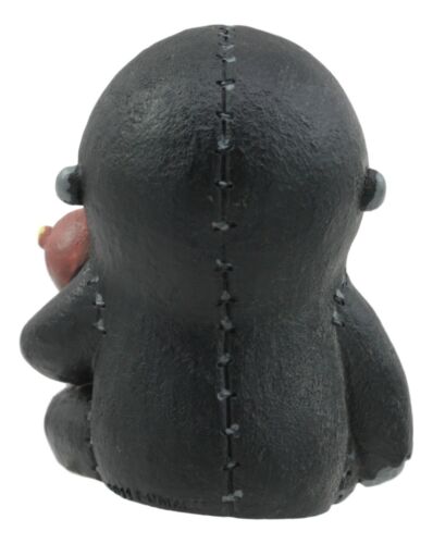 Ebros Gift Furrybones Kongo Gorilla King Kong Cute Skeleton Figurine 2.5"Tall Furry Bones