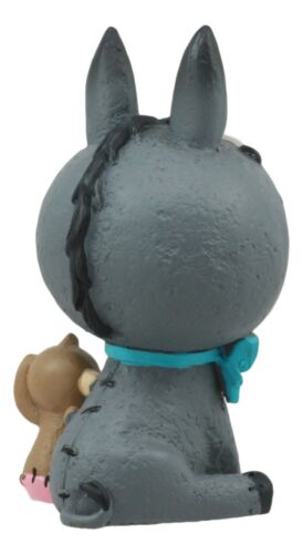 Ebros Gift Furrybones Quixote Donkey Monkey Costume Skeleton Monster Sit Ornament Figurine