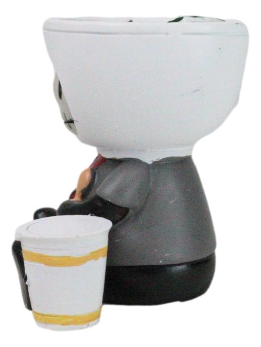 Ebros Gift Furrybones Ramon Japanese Ramen Bowl Master Chef Skeleton Furry Bones Figurine