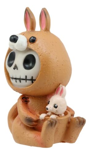 Ebros Gift Furrybones Sydney Kangaroo Figurine Small 3" Furry Bones Skeleton Collectible