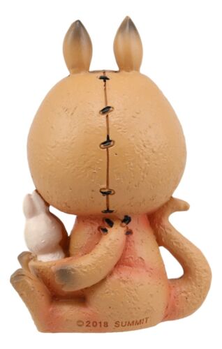 Ebros Gift Furrybones Sydney Kangaroo Figurine Small 3" Furry Bones Skeleton Collectible