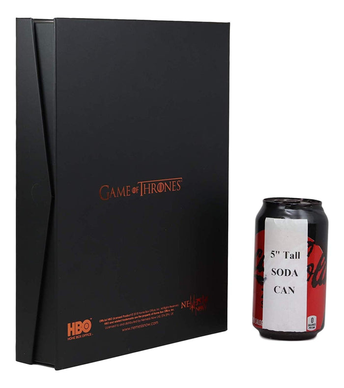 Ebros Gift Game Of Thrones Winter Is Coming Stark Direwolf Large Embossed Journal 7"x10"