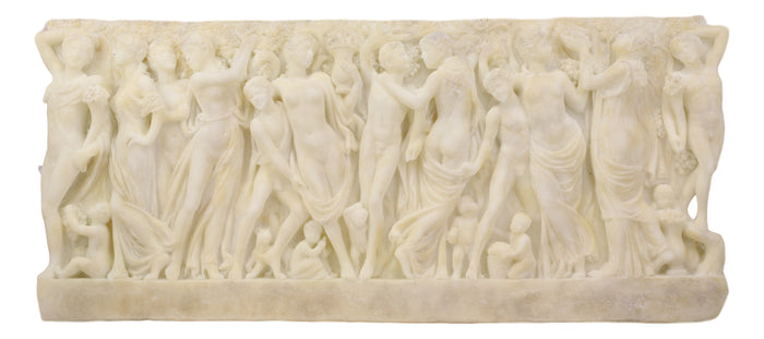 Ebros Gift Gardner Museum Farnese Sarcophagus Revelers Gathering Grapes Wall Plaque Relief