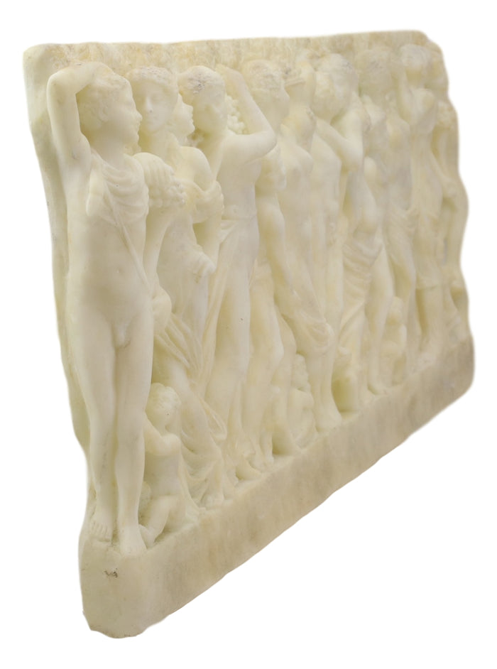 Ebros Gift Gardner Museum Farnese Sarcophagus Revelers Gathering Grapes Wall Plaque Relief