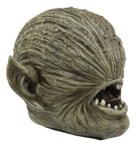 Ebros Gift Ghastly Faceless Alien Zombie Skull Figurine 6.25"Long Horrific Blind Predator