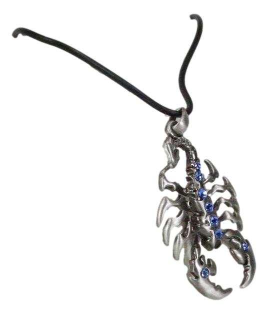 Ebros Gift Giant King Scorpion Pendant Jewelry Scorpius Necklace Stainless Steel Pendant