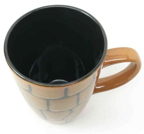 Ebros Gift Glazed Stoneware Forest Snake Print Ceramic 16oz Mug Coffee Cup Home Kitchen
