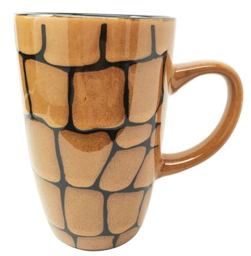 ebros gift Glazed Stoneware Forest Snake Print Ceramic 16oz Mug Coffee Cup Home Kitchen