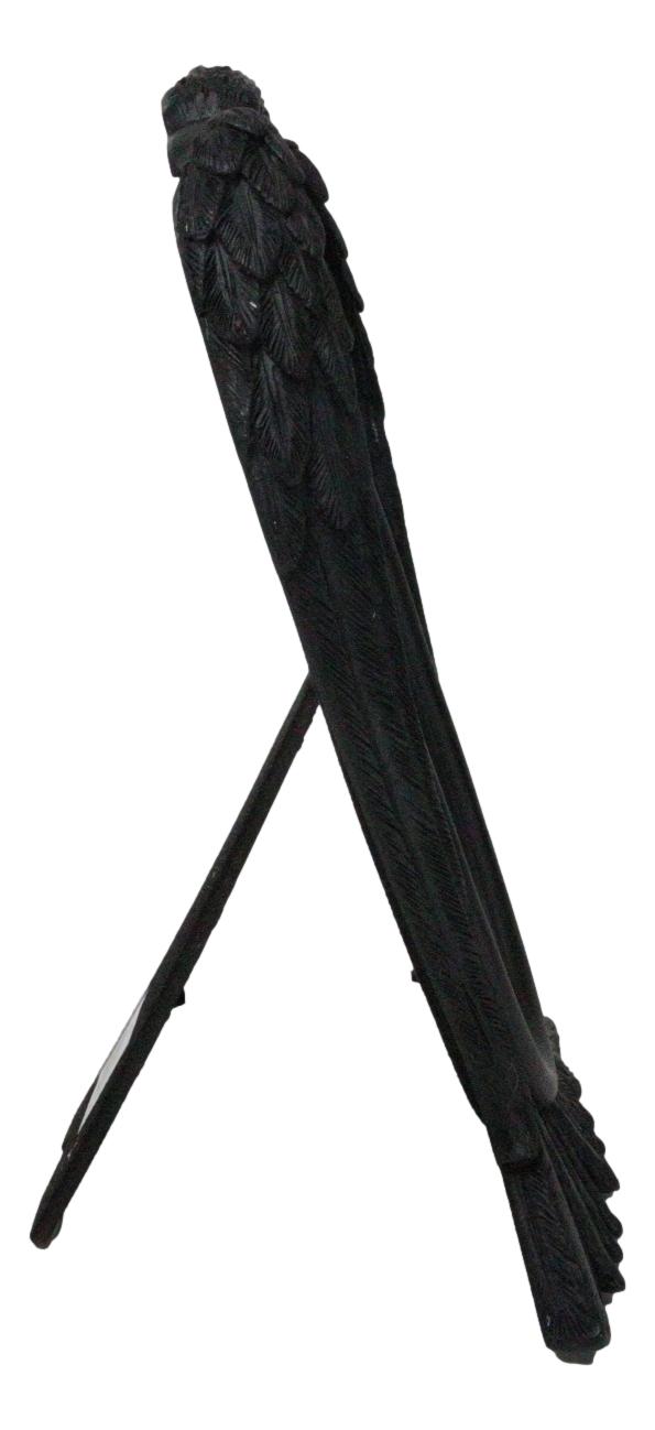 Ebros Gift Gothic Edgar Poe Quoth The Raven Crow Decorative 4"X6" Picture Frame Figurine