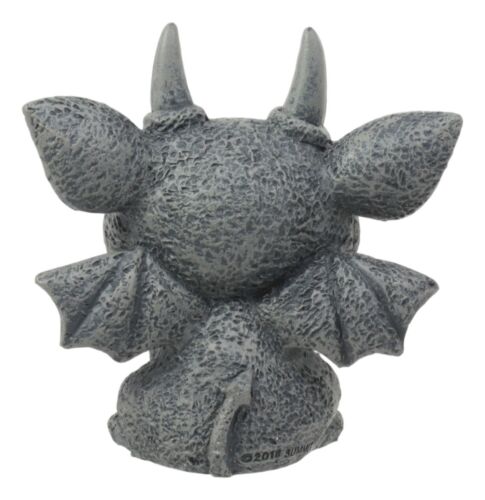 Ebros Gift Gothic Horned Bat Cat Gargoyle Bast Figurine Small Mythical Fantasy Decor Statue