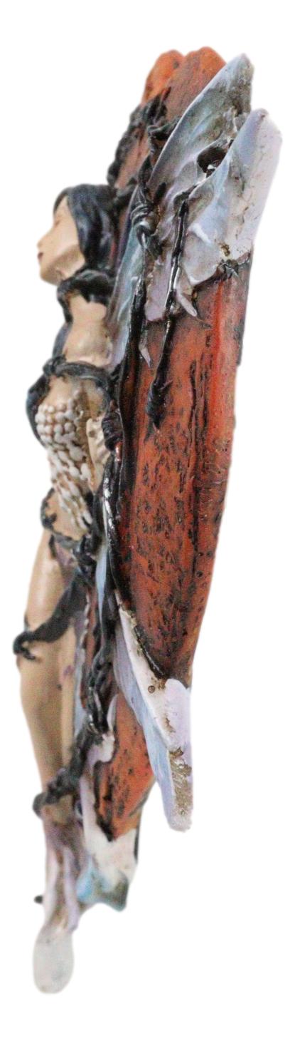 Ebros Gift Gothic Oubliette De La Coeur Prison Of The Heart Fairy In Captivity Wall Decor