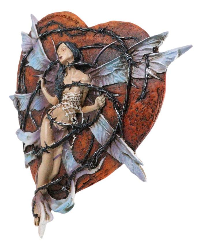 Ebros Gift Gothic Oubliette De La Coeur Prison Of The Heart Fairy In Captivity Wall Decor