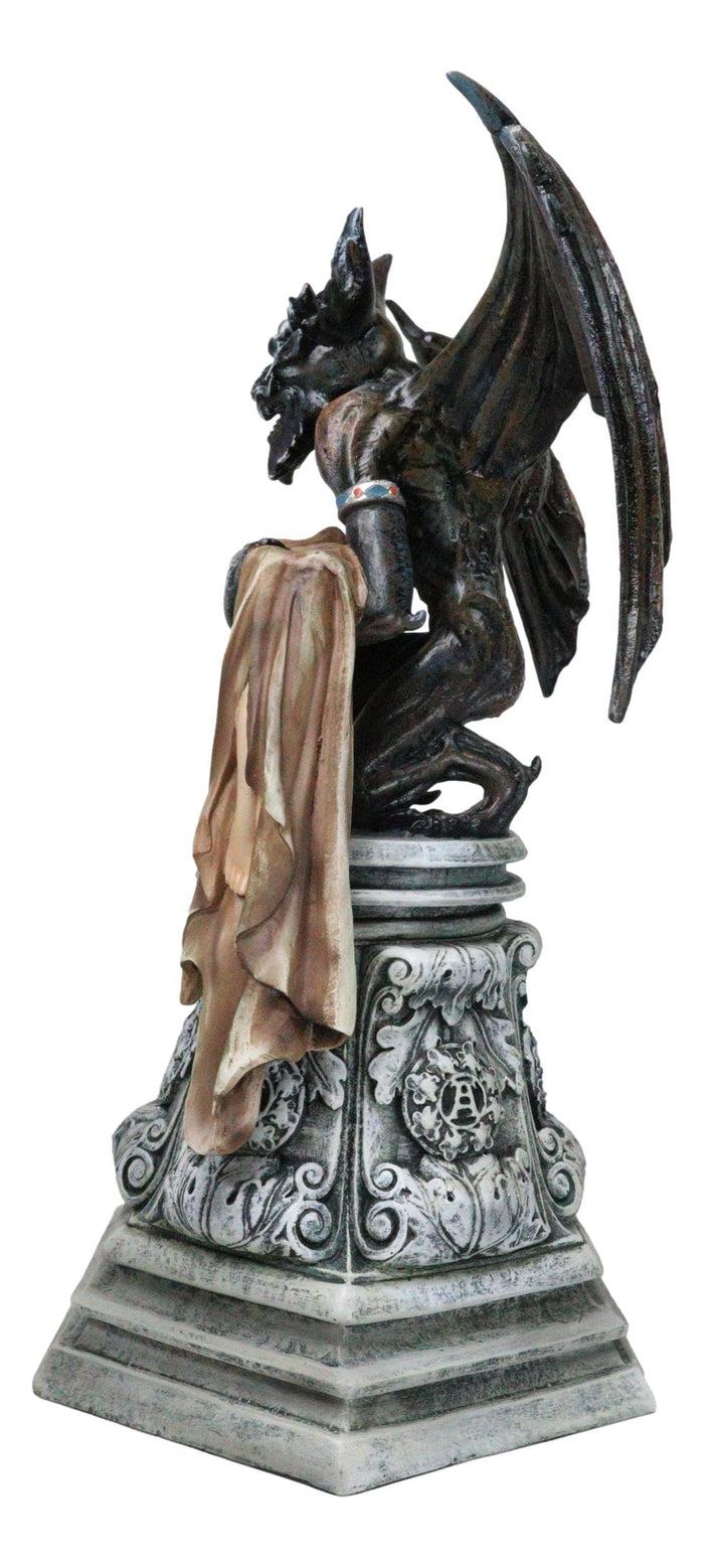 Ebros Gift Gothic Saturn's Reprieve Charun Restoring Life To Maion Angel Of Saturn Statue