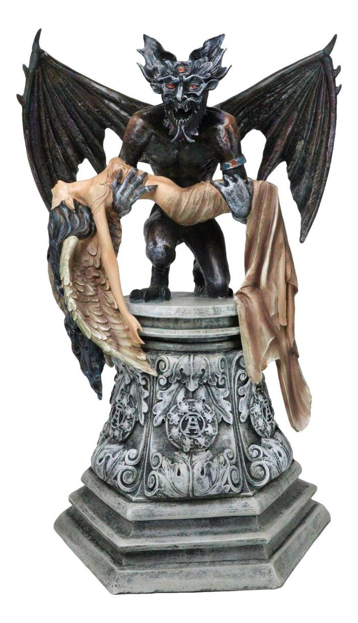 ebros gift Gothic Saturn's Reprieve Charun Restoring Life To Maion Angel of Saturn Statue