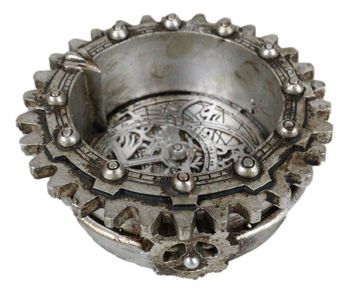 Ebros Gift Gothic Steampunk Anguistralobe Path Of Destiny Gears Clockwork Trinket Dish