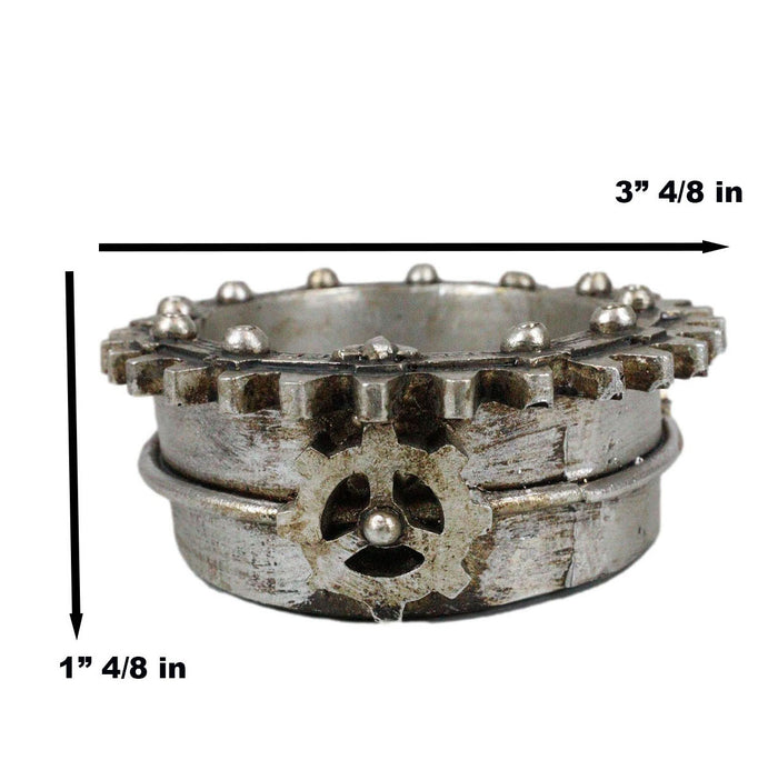 Ebros Gift Gothic Steampunk Anguistralobe Path Of Destiny Gears Clockwork Trinket Dish