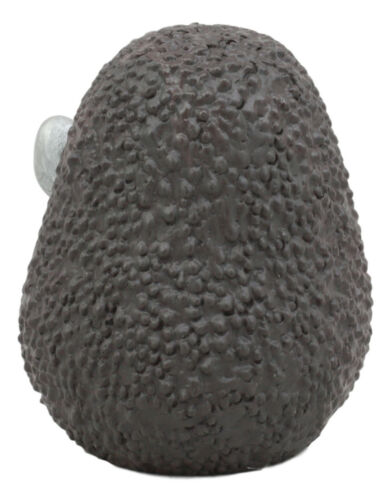 Ebros Gift Gourmet Furrybones Hass Avocado Figurine Small Furry Bones Skeleton Decor Statue