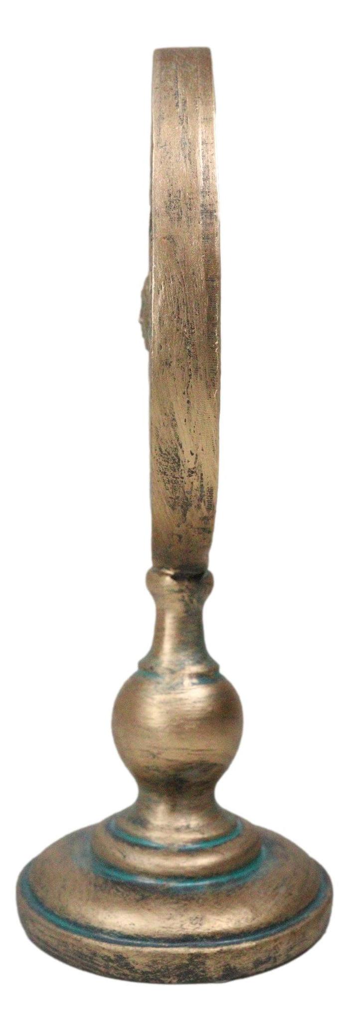 Ebros Gift Greek Astrological Horoscopes Zodiac Constellations Sun Moon Plaque Stand Decor