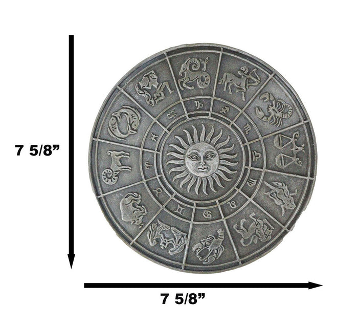 Ebros Gift Greek Astrological Horoscopes Zodiac Constellations Belenos Sun God Wall Decor