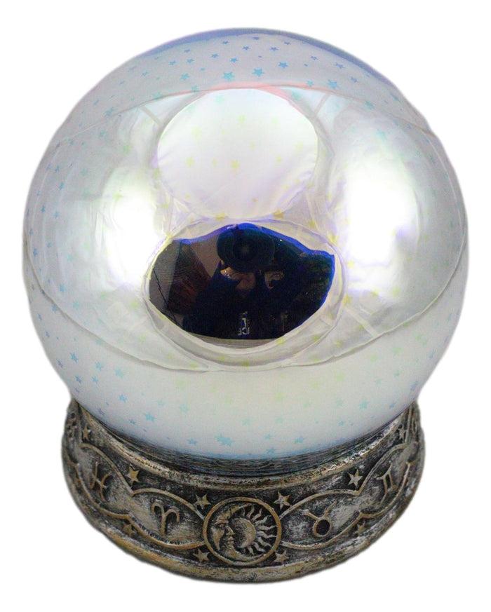 Ebros Gift Greek Astrology Constellations Zodiac With Colorful LED Stars Glass Gazing Ball