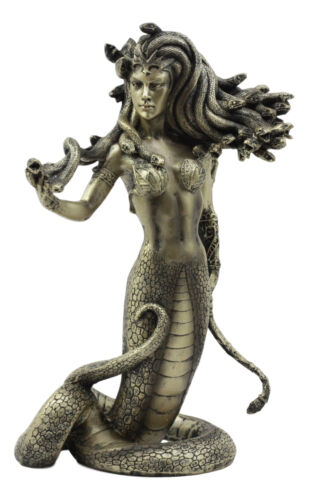Ebros Gift Greek Demonic Goddess The Temptation Of Medusa Statue Luring Gorgon's Gaze