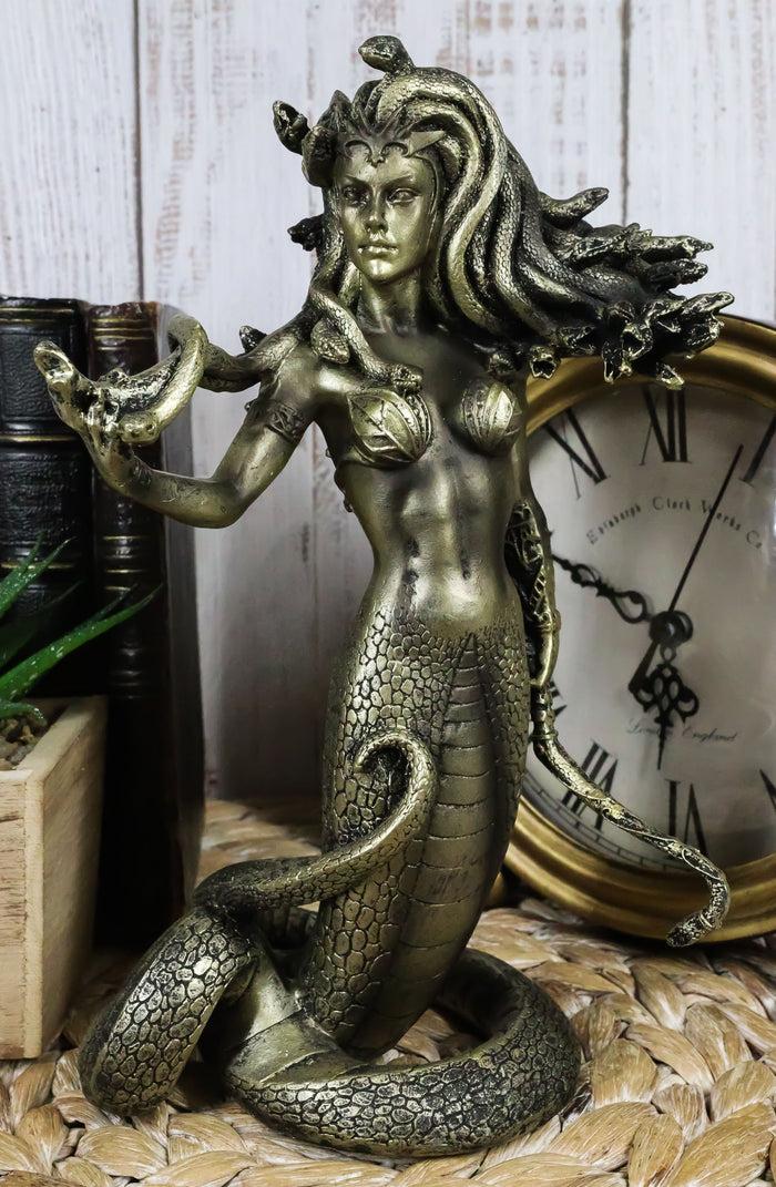 ebros gift Greek Demonic Goddess The Temptation Of Medusa Statue Luring Gorgon's Gaze