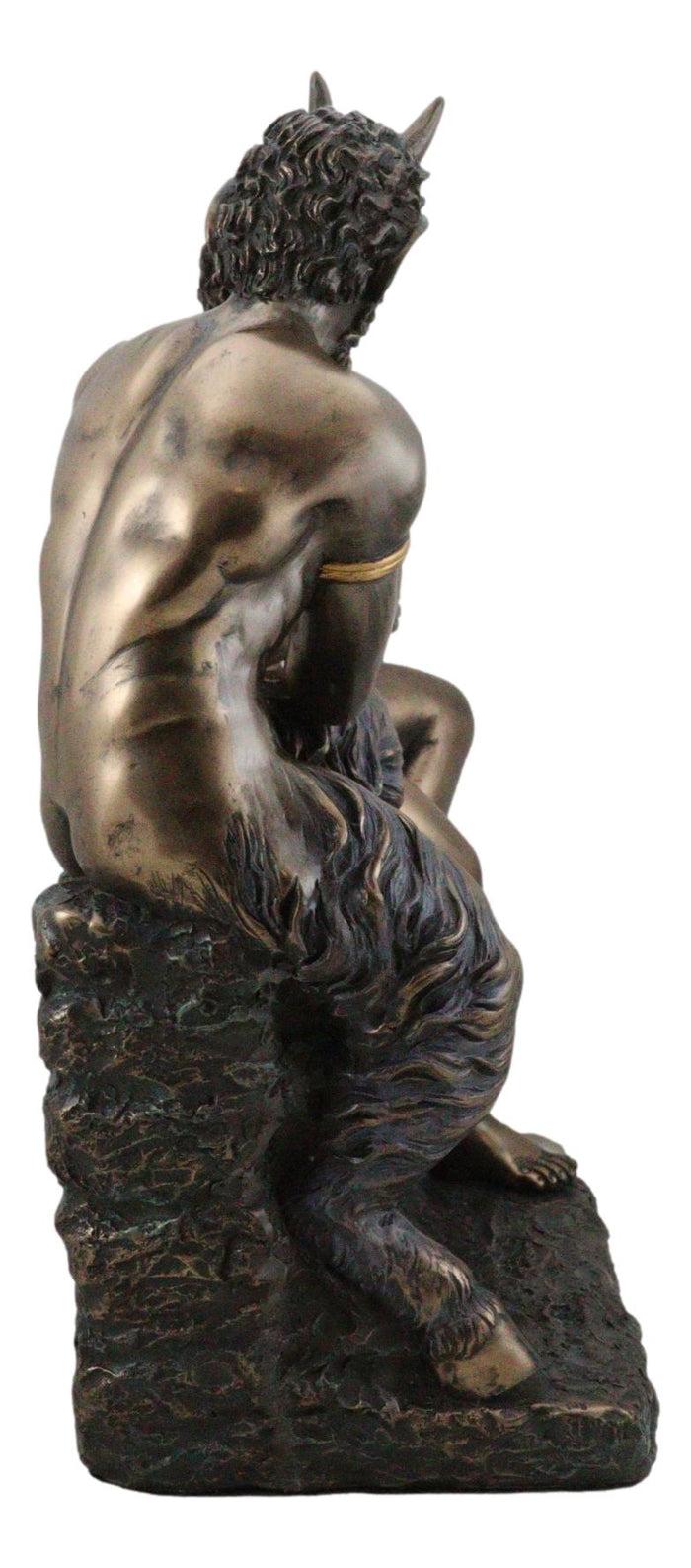 Ebros Gift Greek God And Goddess Fertility Pan Teaching Daphne To Play The Flute Figurine
