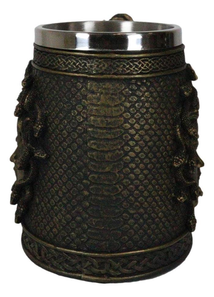 Ebros Gift Greek Gorgon Sisters Goddess Medusa With Wild Snakes Hair And Scales Coffee Mug